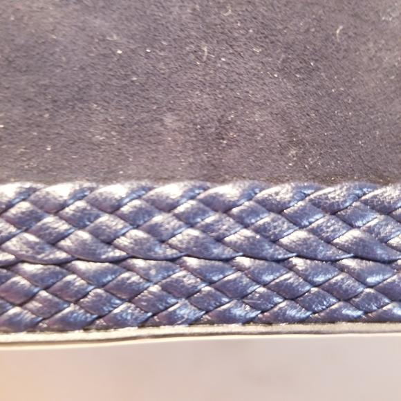 Michael Kors Braided Suede Platform Heels - Picture 4 of 6